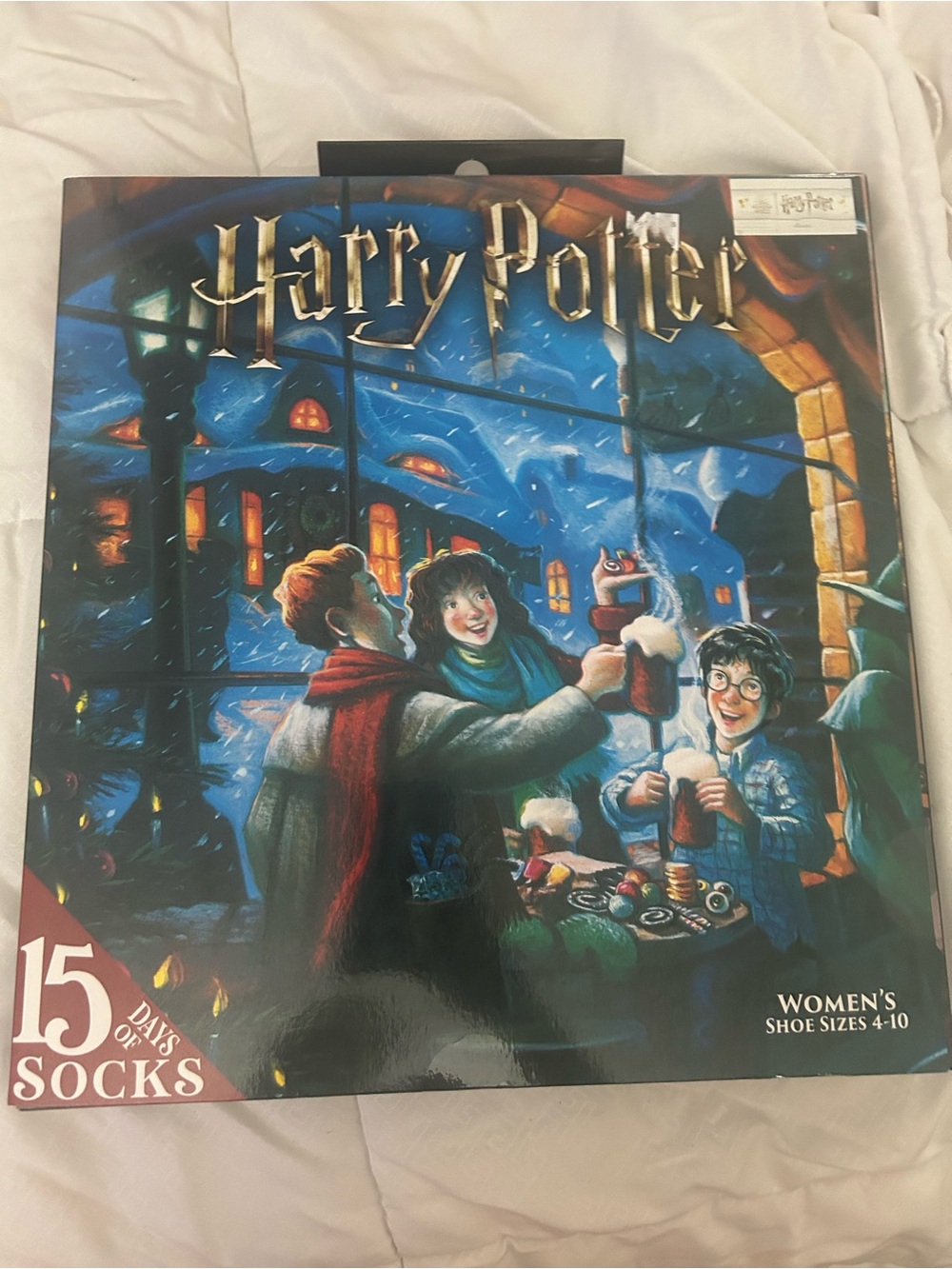 Harry Potter Women's 15 Days of Socks Advent Box - Blue/Red/Green